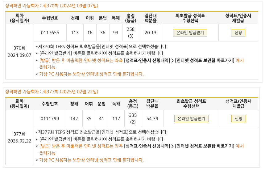 성적표